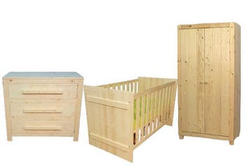 massief houten BABYKAMERS zelf nog te kleuren, Ophalen, Nieuw