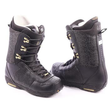 41 snowboard schoenen BURTON MENS BOXER, imprint 2, black/go, Verzenden, Gebruikt