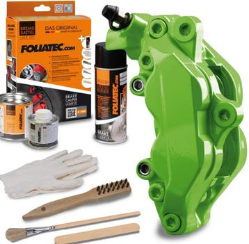 Foliatec Remklauwlakset – power groen – 3 Componenten, Verzenden
