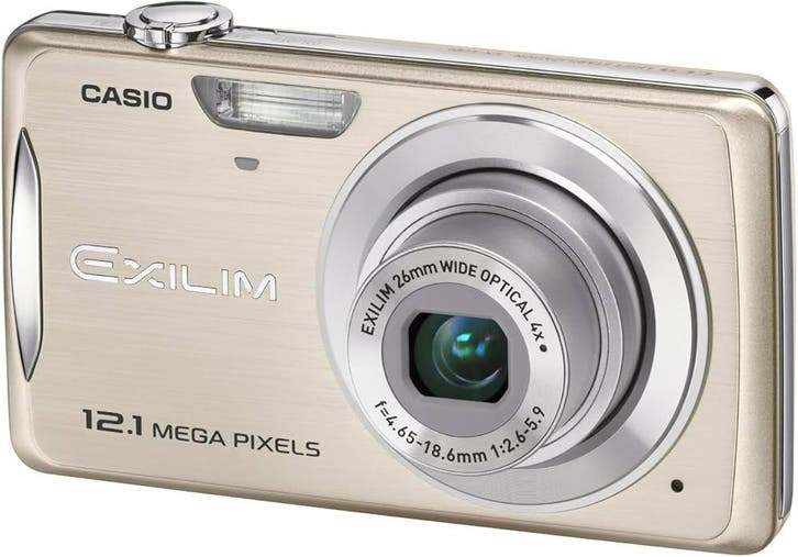 Casio Exilm EX-Z280 Digitale Compact Camera - Zilver, Audio, Tv en Foto, Fotocamera's Digitaal, Zo goed als nieuw, Verzenden