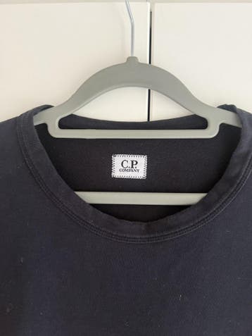 C.P. Company Light Fleece Lens Sweatshirt – Zwart – Maat L, Maat 52/54 (L), CP Company, Verzenden, Zwart