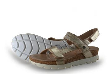 Panama Jack Sandalen in maat 37 Goud, Overige kleuren, Verzenden, Sandalen of Muiltjes, Zo goed als nieuw