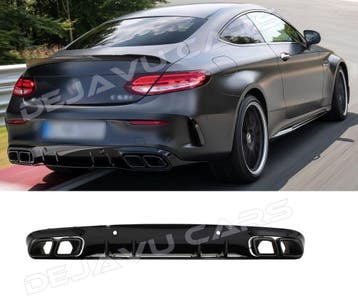 C63 AMG Look Diffuser voor Mercedes Benz C Klasse C205 A205, Ophalen of Verzenden