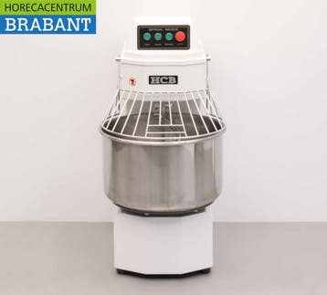HCB RVS Spiraalkneder deegmenger deegmixer 50 liter 230V, Ophalen of Verzenden, Nieuw in verpakking