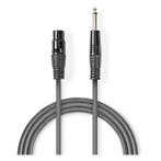 XLR naar jack 6.35 mm kabel | V  M | Nedis | 1.5 meter, Verzenden, Nieuw