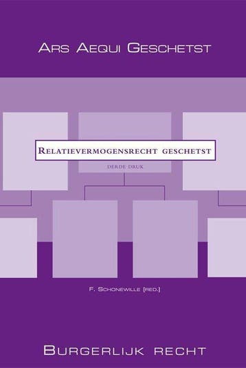 9789069169064 Ars Aequi Geschetst - Relatievermogensrecht..., Verzenden, Zo goed als nieuw, F. Schonewille