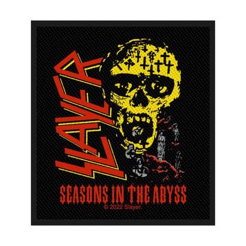 Slayer - Seasons in the Abyss - Patch officiële merchandise, Ophalen of Verzenden, Nieuw, Kleding