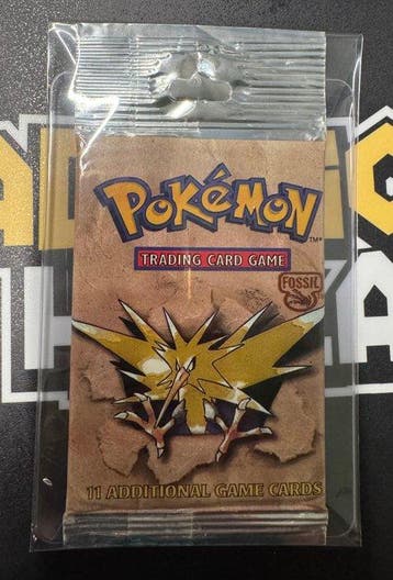 Pokémon - 1 Booster pack - Pokemon Fossil Long Crimp Booster, Nieuw