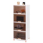 LIVSK Stapelbare Opbergbakken 150 L - Scharnierende Deuren -, Verzenden, Nieuw