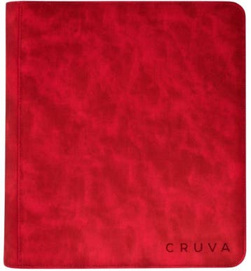 Toploader Binder - 9 Pocket (252 kaarten) Rood | Cruva -, Verzenden, Nieuw