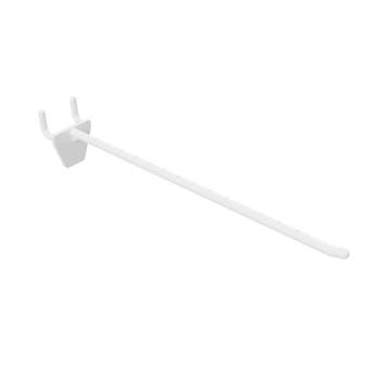 Perfowand Blisterhaak - 20 cm - Enkel - Wit - Kunststof....