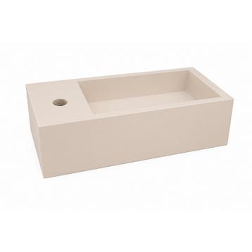 Wiesbaden Lotte Fontein - Links - 40x22x10cm - Solid Surface, Ophalen of Verzenden, Nieuw