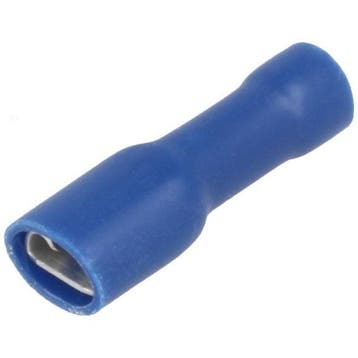 Kabelschoen - per stuk - blauw - Insteekbreedte 4.8 mm Inste, Ophalen of Verzenden, Nieuw, Stekker