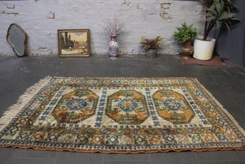 Kars Kazak - Vloerkleed - 204 cm - 137 cm, Nieuw