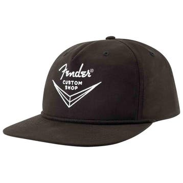 Fender 9122421212 Custom Shop Pet Zwart Nylon Katoen Flat, Ophalen of Verzenden, Nieuw