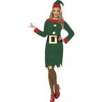 Kerstelf jurkje verkleed kostuum/outfit voor dames - Kerst.., Ophalen of Verzenden, Nieuw