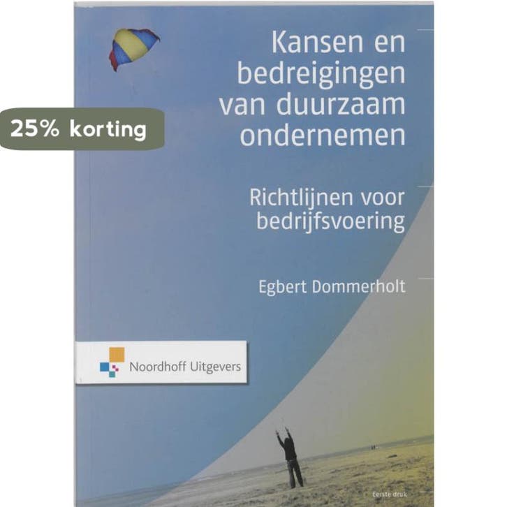 Kansen en bedreigingen van duurzaam ondernemen / Leerboek, Boeken, Economie, Management en Marketing, Zo goed als nieuw, Verzenden