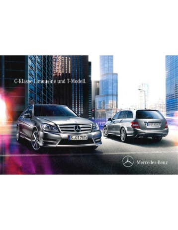 2011 MERCEDES BENZ C KLASSE BROCHURE DUITS, Nieuw, Author