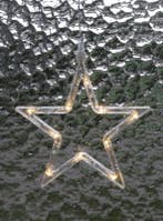 Raamverlichting Kerstster (Klein) (Verlichting voor binnen), Diversen, Kerst, Ophalen of Verzenden, Nieuw