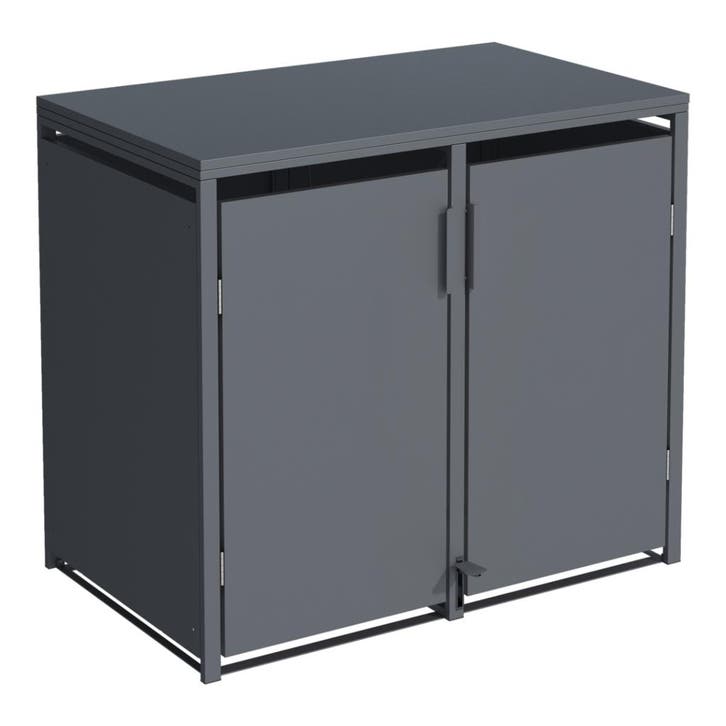 Container berging staal Holten voetpedaal 2 containers, Tuin en Terras, Schuttingen, Verzenden