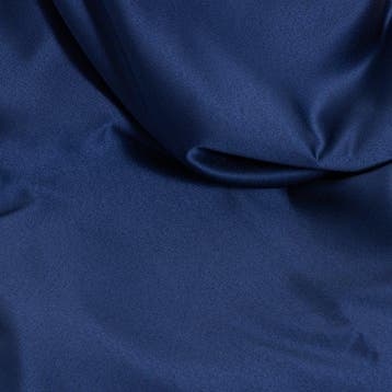 BA103 - Nachtblauw satijn glanzend – Elegante stof -