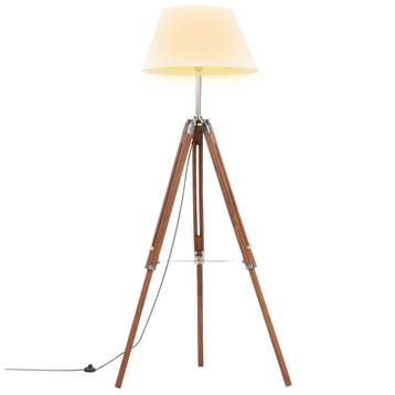 Driepoot Lamp In hoogte verstelbaar | Laatste Stuk!, Huis en Inrichting, Lampen | Vloerlampen, 100 tot 150 cm, Retrostijl, Ophalen of Verzenden