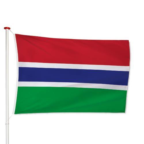 Gambiaanse Vlag 40x60cm, Diversen, Vlaggen en Wimpels, Nieuw, Verzenden