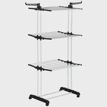 Ruimtebesparend 4-laags Kledingdroogrek met Wielen - Uitschu, Tuin en Terras, Verzenden, Nieuw
