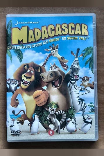 Madagascar 2005 Eric Darnell Chris Rock Ben Stiller DVD, Cd's en Dvd's, Verzenden, Nieuw in verpakking