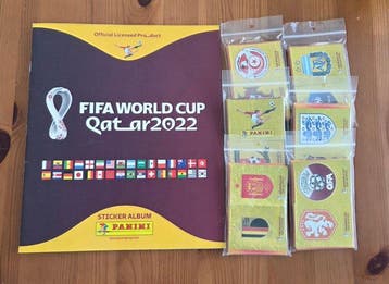 Panini World Cup Qatar 2022 Lionel Messi, Kylian Mbappé,, Nieuw
