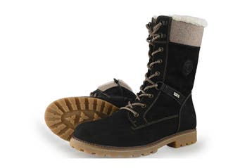 Remonte Veterboots in maat 43 Zwart, Kleding | Dames, Schoenen, Verzenden, Zwart, Overige typen, Remonte
