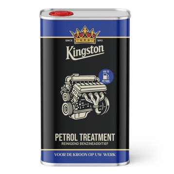 Kingston petrol treatment 1 liter, blik met schenkdop, Verzenden