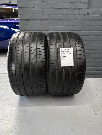 305/30/20 PIRELLI PZERO N1 6,8MM 2 STUKS €220,- (2024), Auto-onderdelen, Banden en Velgen, Ophalen, Gebruikt, 305 mm, Band(en)