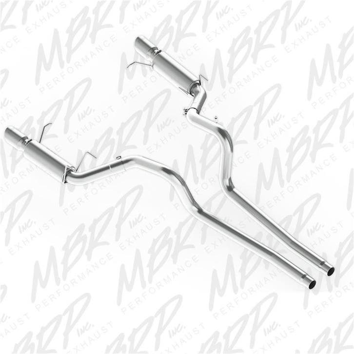 MBRP 11-14 Ford Mustang GT 5.0L Dual Split Rear Race Version, Auto-onderdelen, Uitlaatsystemen, Ophalen of Verzenden