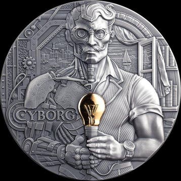 Kameroen. 2000 Francs 2026 2 Oz Dual Essence - Cyborg