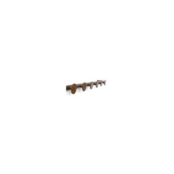 Spinder Design Retro 6 wandkapstok - chocolate brown, Verzenden, Nieuw