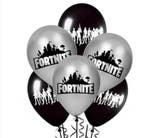Ballonnen ballon fortnite 10 stuks! 5x zwart + 5x grijs kind, Hobby en Vrije tijd, Feestartikelen, Verzenden, Nieuw