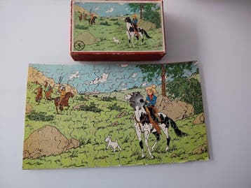 puzzel  Kuifje in Amerika  - 1 Various merchandise objects, Nieuw