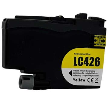 Huis-Merk  BROTHER LC-426Y +CHIP Yellow 16,5ml, Computers en Software, Printerbenodigdheden, Verzenden, Nieuw, Brother