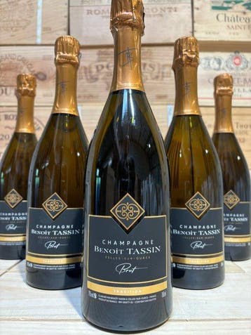 champagne Tassin, Benoit Tassin Brut - Champagne Blanc de, Nieuw