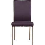Leren eetkamerstoel Comfort - Toledo Aubergine (paars) -, Huis en Inrichting, Stoelen, Overige kleuren, Nieuw, Leer, Ophalen of Verzenden