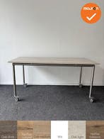 Ahrend - Move-it - verrijdbare vergadertafel 160x80 - bla..., Vergader- of Presentatieruimte, Ophalen of Verzenden, Gebruikt, Tafel
