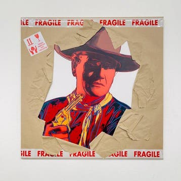 AIIROH - Escape From The Museum - John Wayne by Andy Warhol