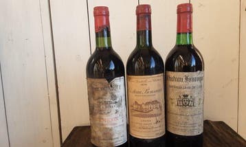 1975 Chateau Dominique, 1979 Chateau Bouscaut & 1980 Chateau, Verzamelen, Nieuw