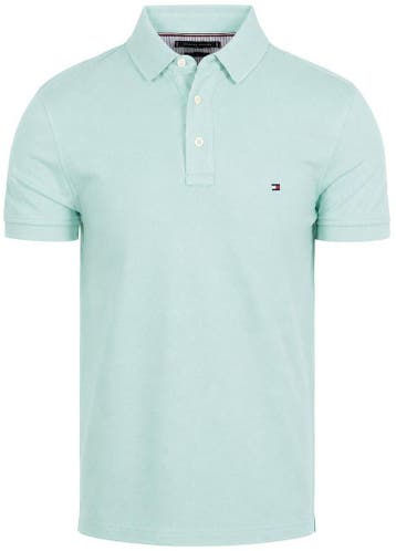 Tommy Hilfiger 1985 Polo Aqua maat XL Heren, Verzenden, Nieuw, Maat 56/58 (XL), Tommy Hilfiger