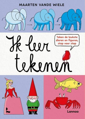 Ik Leer Tekenen | Maarten Wiele | Nieuw, Boeken, Ophalen of Verzenden, Nieuw, Maarten Wiele