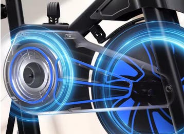 Spinningfiets Hometrainer 6KG Stil met LCD en Weerstand, Verzenden, Nieuw