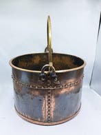 Openhaard accessoire - Houtbak - Koper, Messing - Aker