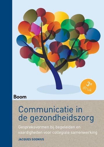 Communicatie in de gezondheidszorg - Jacques Soonius, Boeken, Verzenden, Zo goed als nieuw, Jacques Soonius