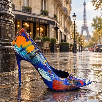 michele socionovo - Lady Amour Abstrait, Antiek en Kunst